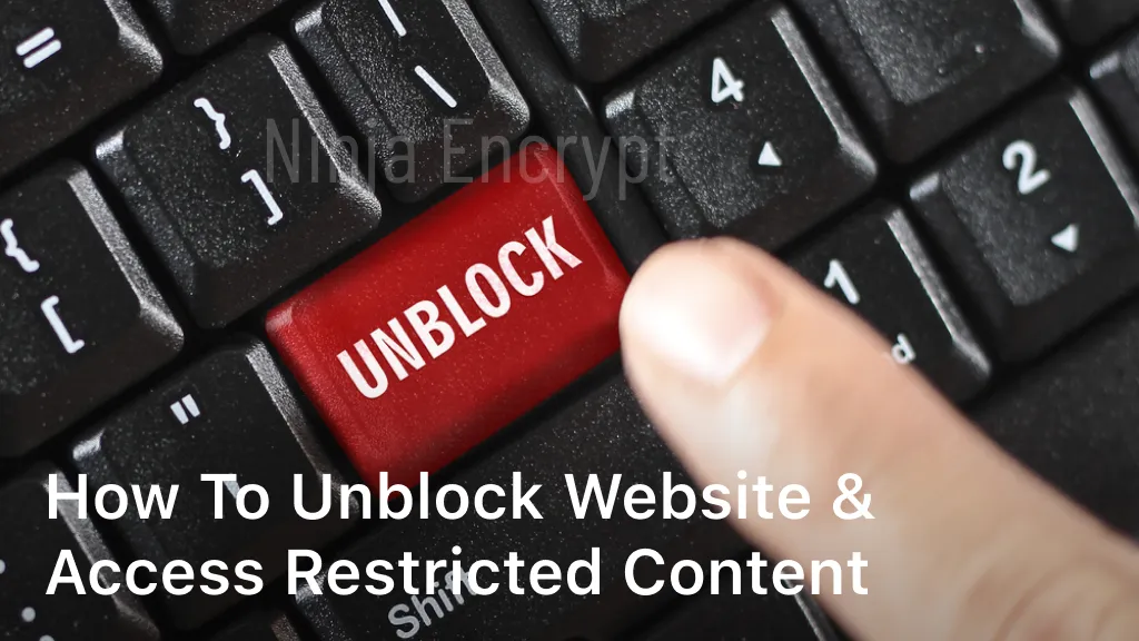 how to unblock website