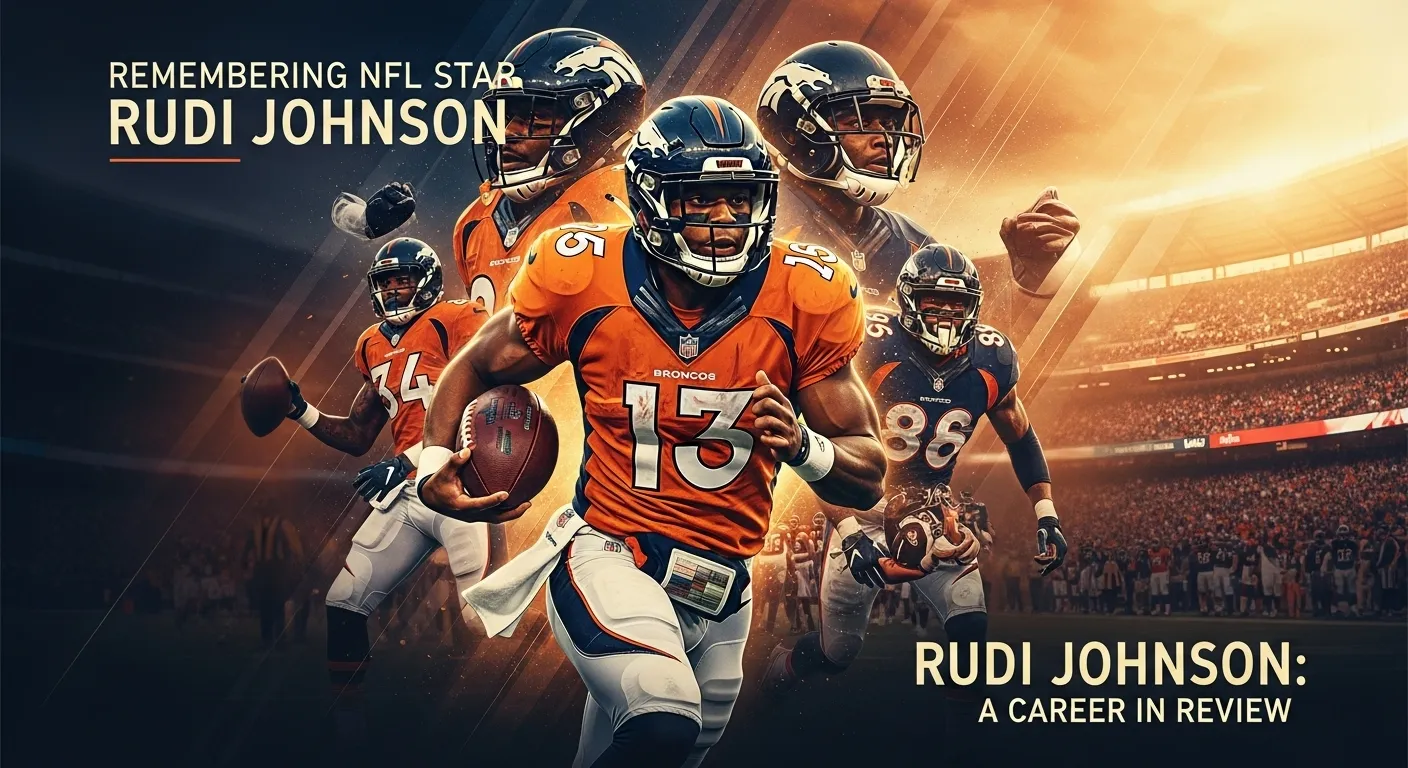Remembering NFL Star Rudi Johnson: A Career in Review