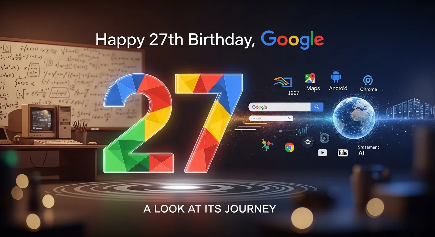 Happy 27th Birthday, Google: A Look at Its Journey